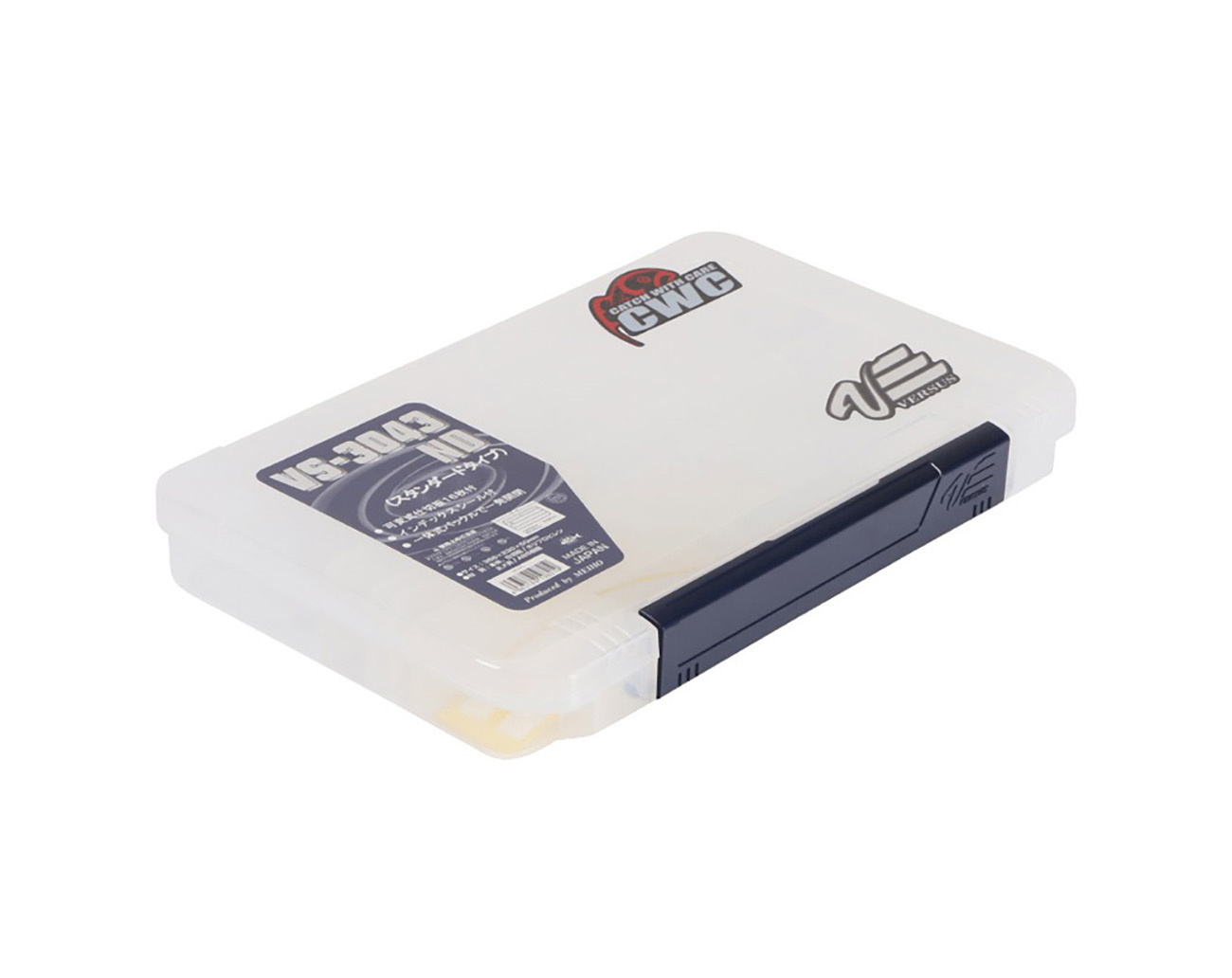 Meiho Betesbox, Justerbara Fack, 356x230x50mm - Clear